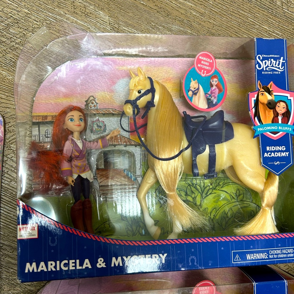 Dream Works Spirit Riding Free Maricela and Mystery ***Box is scuffed